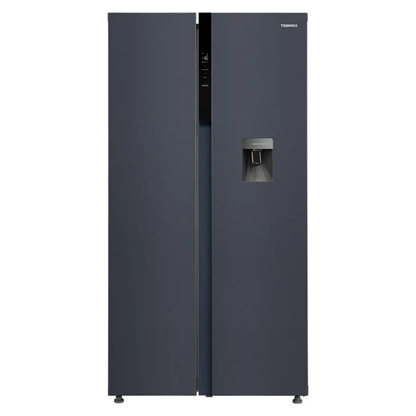 Toshiba 560L Side by Side Inverter Refrigerator — Water Dispenser