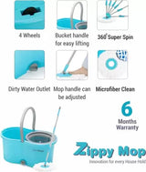 Greenchef Zippy 360 Degree Super Spin Mop Set