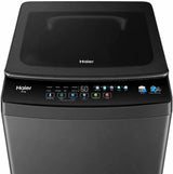 Haier 10 kg Fully Automatic Top Load with In-built Heater Black (HWM100-H326BK)