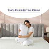 Livpure Smart Microfibre Sleeping Pillow Pack of 2 Solid Cloud Essentia (White) LSH-PILL-CLDESSN-PC2