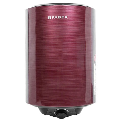 Faber JAZZ Elite Titanium 25V 25 Litre 2000W 8bar Titanium Vertical Storage Geyser|(Wine )