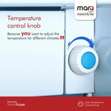 MarQ by Flipkart 90 L Direct Cool Single Door 1 Star Refrigerator