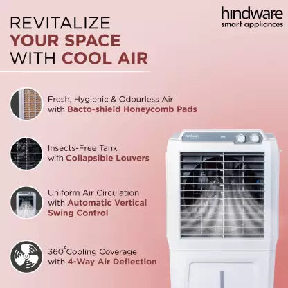 Hindware Smart Appliances 45 L Room/Personal Air Cooler