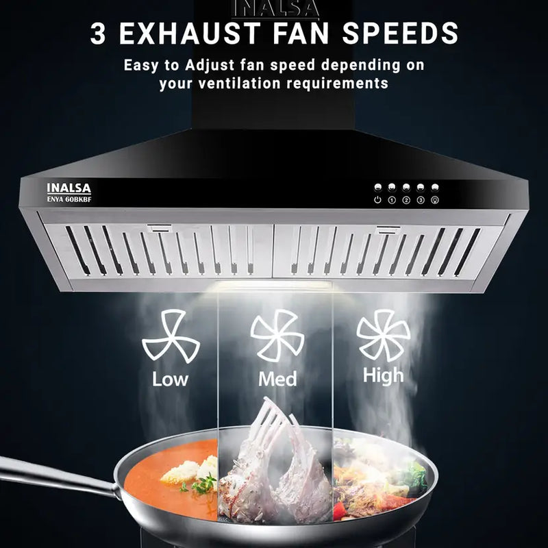 Inalsa Cooker Hood Enya 60BKBF
