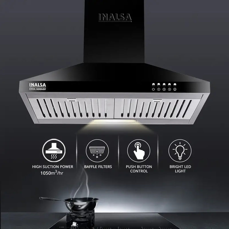Inalsa Cooker Hood Enya 60BKBF
