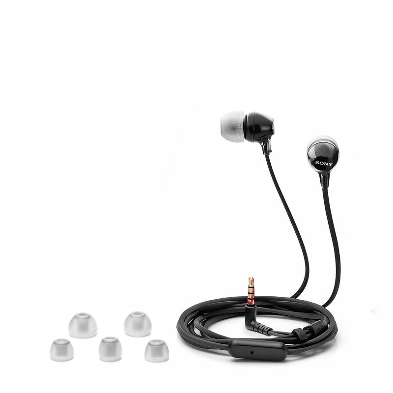 SONY STEREO EARPHONE BLACK COLOR