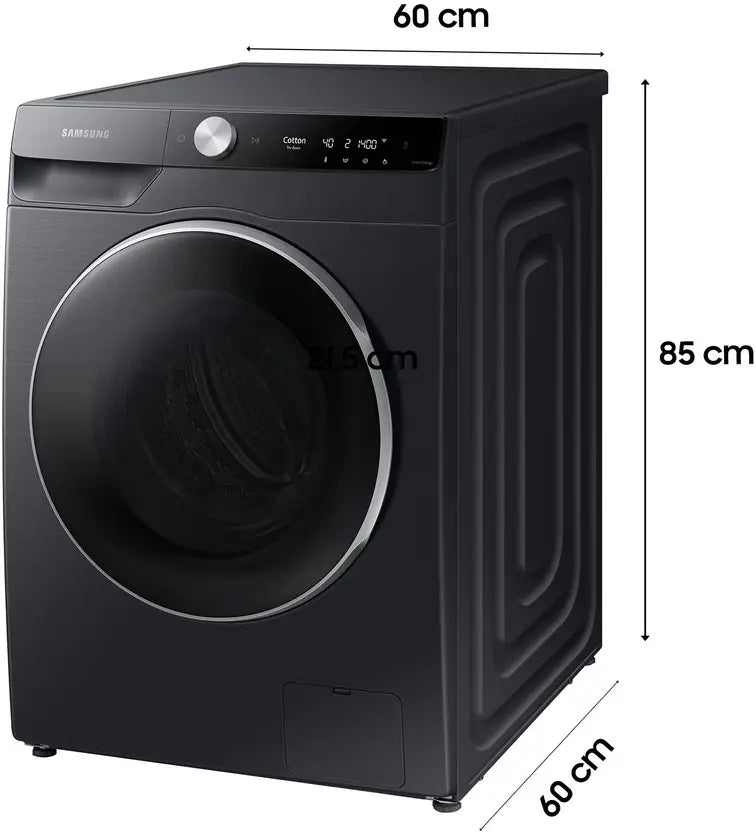 SAMSUNG 11 kg Fully Automatic Front Load Washing Machine with In-built Heater Black (WW11CGP44DSBTL)