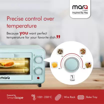 MarQ by Flipkart 11-Litre 11AOTMQBU Oven Toaster Grill (OTG) with Bake Tray