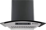Faber 60 Cm 1200 M3/Hr, Autoclean Chimney,ilterless,Italian Design - Made In India (HOOD VENICE In HC SC FL LG 60, Touch & Gesture Control, Light Grey)