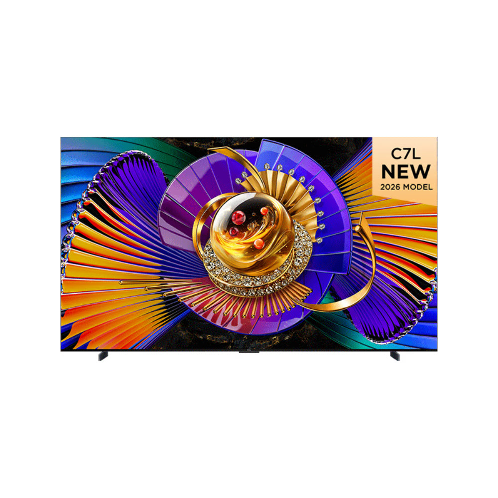 TCL 248.9 cm (98 inch)  4K Ultra HD SQD- Mini LED TV Black 98C7L
