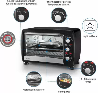 Glen 30-Litre Oven Toaster Grill (OTG)