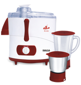 Inalsa JMG Krish Juicer Mixer Grinder, 500 W Maroon And White