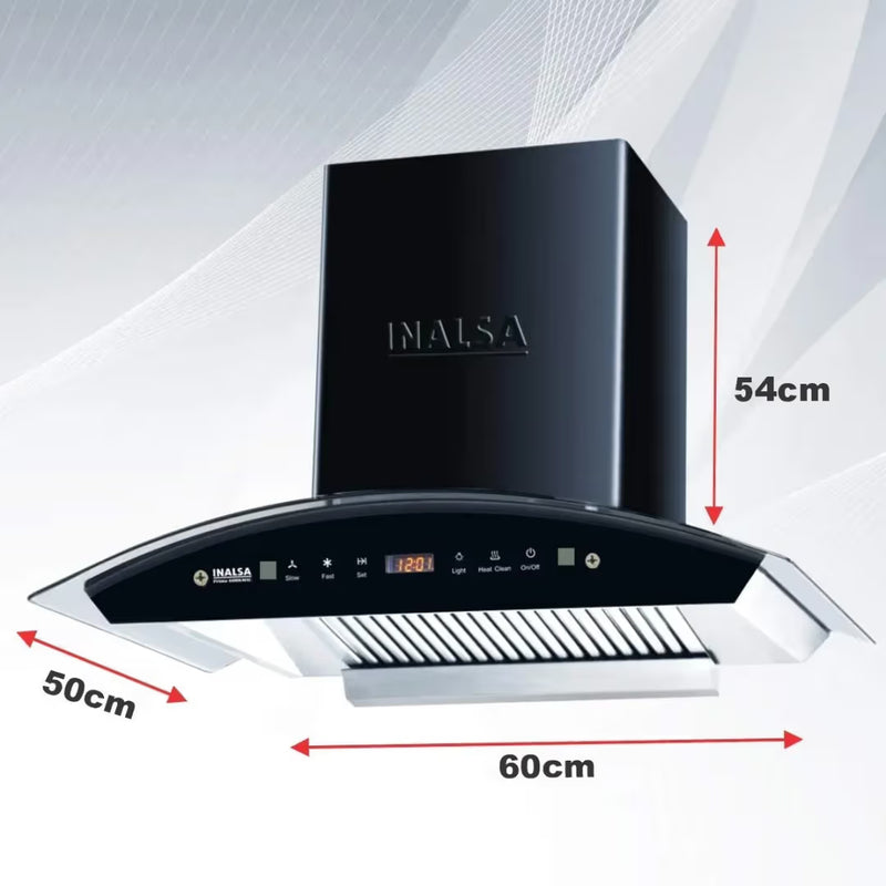 Inalsa Cooker Hood Elios 60BKMAC
