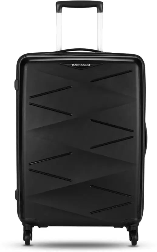 Kamiliant by American Tourister Kam Triprism Sp 68Cm - Black Check-in Suitcase - 27 inch