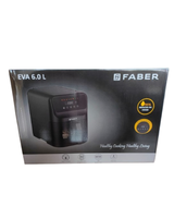 Faber 6L 1500W Digital Air Fryer | Fry, Bake, Roast, Toast, Defrost, Grill & Reheat | (Black) FAF EVA 6.0L BK