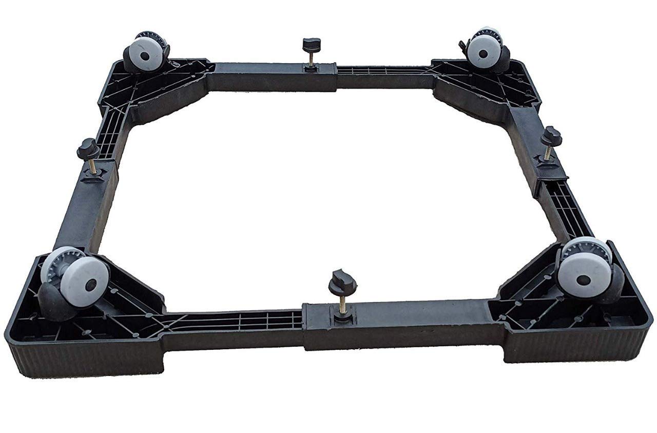 Presstech Fully Plastic Especially Designed For 7 kg Fully Automatic Top Load Washing Machine Trolley/Stand