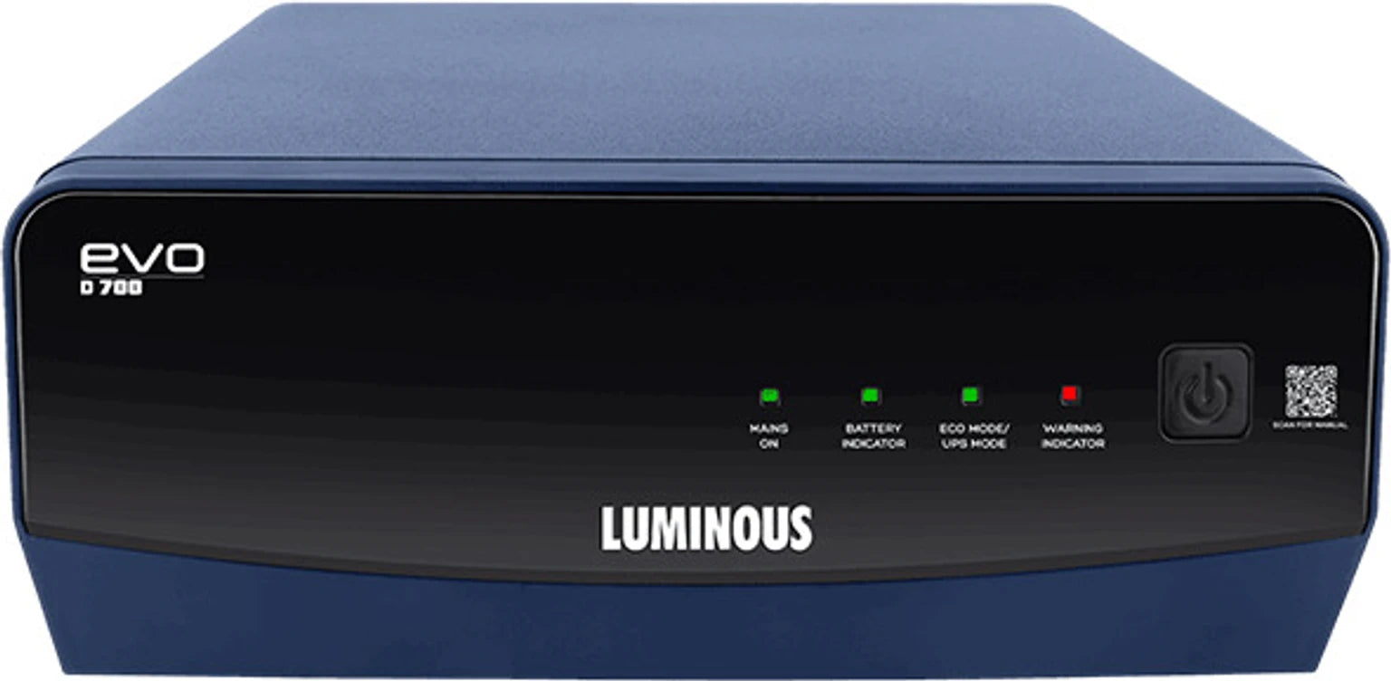 Luminous EVO D 700 600VA 12Volt Square Wave Inverter
