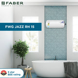 Faber 15 L Storage Water Geyser (FWG JAZZ RH (Storage Water Geyser), White)