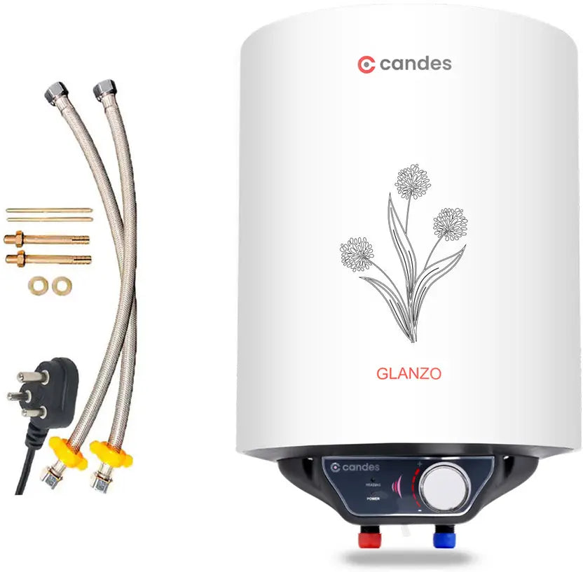 Candes Glanzo GlassLine 25 L Storage Water Geyser