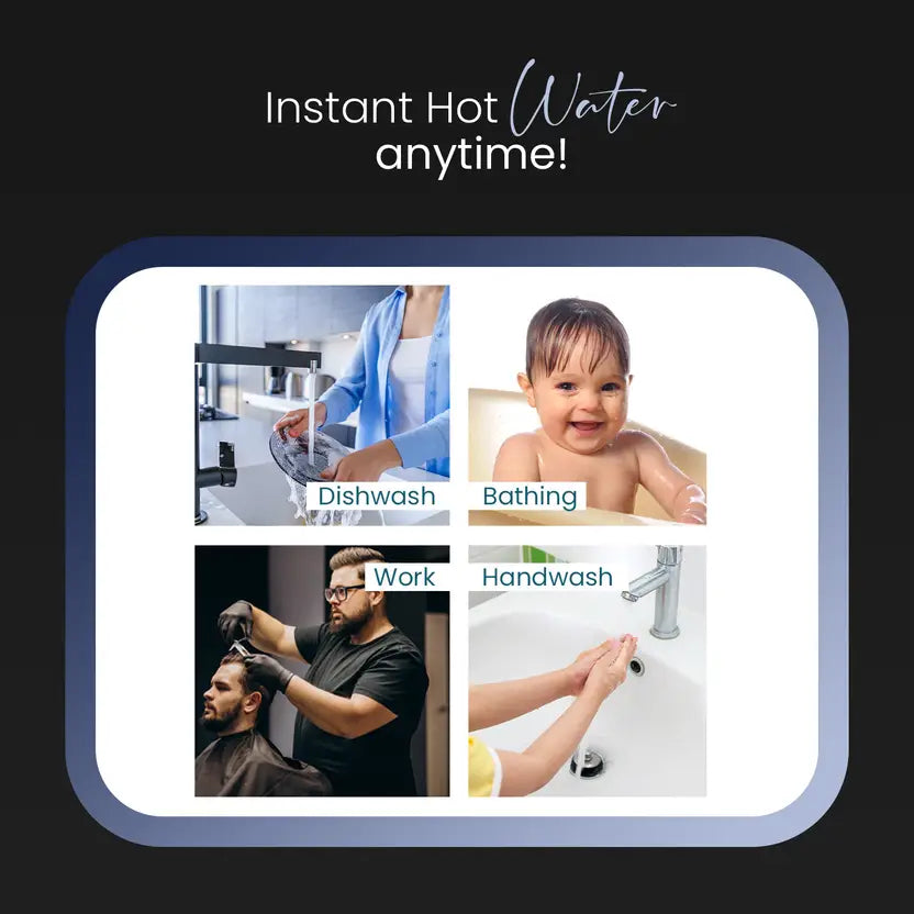 Candes Glanzo GlassLine 25 L Storage Water Geyser