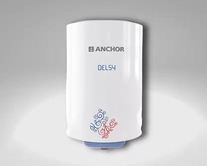 Anchor By Panasonic 15 L Storage Water Geyser (Delsy with Glassline Inner Tank & Free Installation, White)