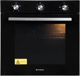 FABER 80-Litre Oven Toaster Grill OTG Built-In FBIO 80L 4F BK Black Finish Oven with Digital Display, Black
