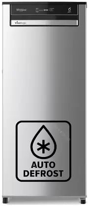 Whirlpool 192 L Direct Cool Single Door 3 Star Refrigerator with Auto Defrost (Magnum Steel, 215 VMPRO PRM 3S INV MAGNUM STEEL-Z)