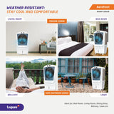 Livpure 100 L Desert Air Cooler (WHITE&BLUE, LIV-AEROFROST-100L