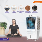 Livpure 85 L Desert Air Cooler (White and Blue, AEROFROST-85L)