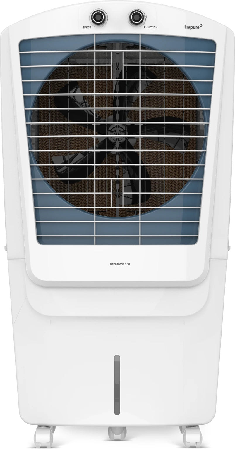 Livpure 100 L Desert Air Cooler (WHITE&BLUE, LIV-AEROFROST-100L