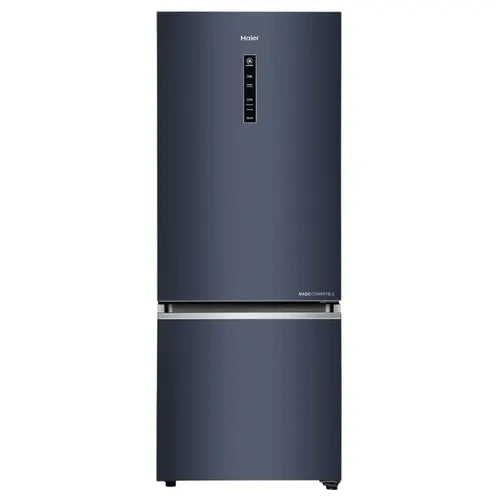 Haier 325 Litres 2 Star Bottom Mounted Frost Free Double Door Inverter Refrigerator with Magic Cooling | 14 in 1 Convertible (HRB-3752BGK-P)