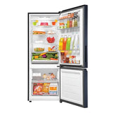 Haier 325 Litres 2 Star Bottom Mounted Frost Free Double Door Inverter Refrigerator with Magic Cooling | 14 in 1 Convertible (HRB-3752BGK-P)