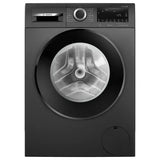 Bosch 9kg 5 Star Anti Wrinkle & Steam Care Fully Automatic Front Load Washing Machine with Built in Heater (WGA244ZTIN, Black Grey)