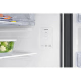 Samsung 350 Litres 2 Star Double Door Frost Free Inverter Refrigerator (RT38DG5A2BBXHL, Luxe Black)