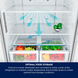 Electrolux 564 Litres Quad Door Frost Free Inverter Refrigerator (EQE5600B-S, Silver)