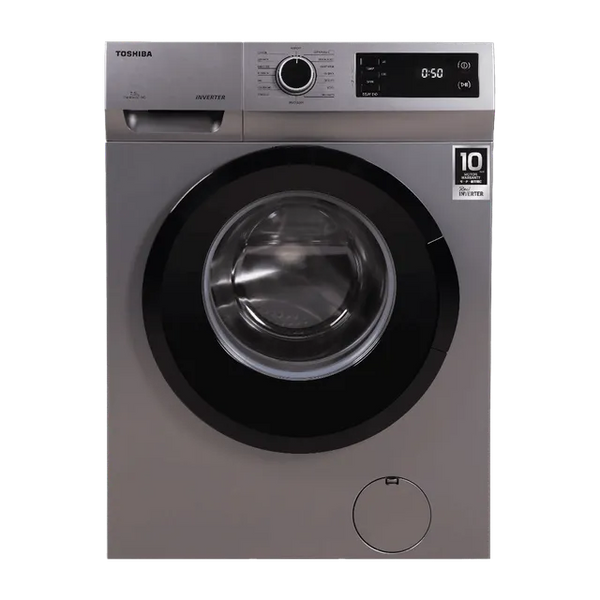 TW-BJ85S2-IND(SK) ,TOSHIBA FAFL 7.5 KG,T01 SERIES,SILVER COLOR (open Box Like New)