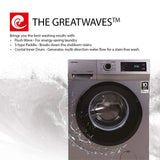 TW-BJ85S2-IND(SK) ,TOSHIBA FAFL 7.5 KG,T01 SERIES,SILVER COLOR (open Box Like New)
