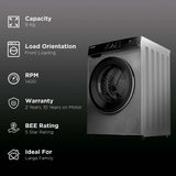 TW-BJ100M4-IND(SK), TOSHIBA FAFL 9.0 KG,T03 SERIES,SILVER COLOR (open Box Like New)