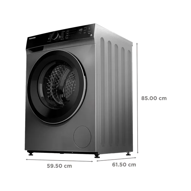 TW-BJ100M4-IND(SK), TOSHIBA FAFL 9.0 KG,T03 SERIES,SILVER COLOR (open Box Like New)