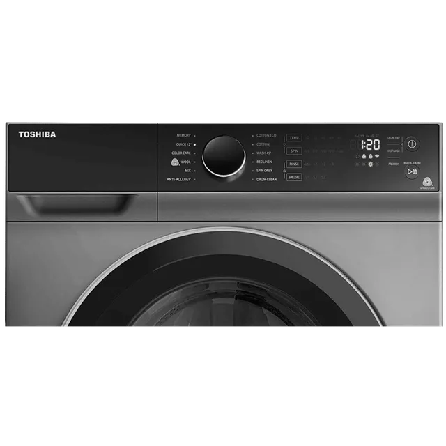 TW-BJ100M4-IND(SK), TOSHIBA FAFL 9.0 KG,T03 SERIES,SILVER COLOR (open Box Like New)