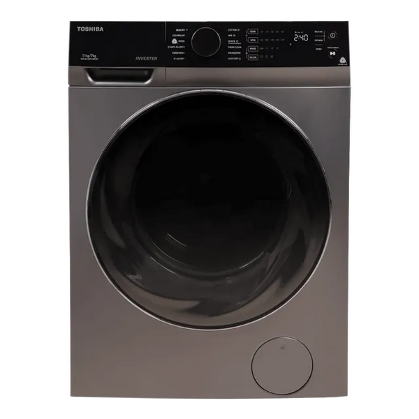 TWD-BK120M4-IND(SK) ,TOSHIBA WD 11/7 KG, T03 SERIES, DARK SILVER COLOR (open Box Like New)