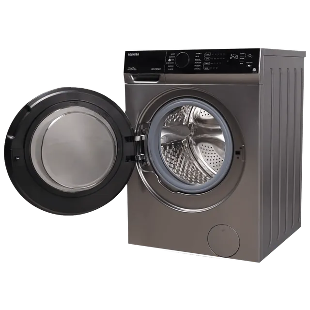 TWD-BK120M4-IND(SK) ,TOSHIBA WD 11/7 KG, T03 SERIES, DARK SILVER COLOR (open Box Like New)