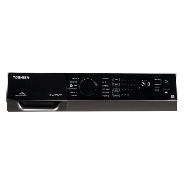 TWD-BK120M4-IND(SK) ,TOSHIBA WD 11/7 KG, T03 SERIES, DARK SILVER COLOR (open Box Like New)