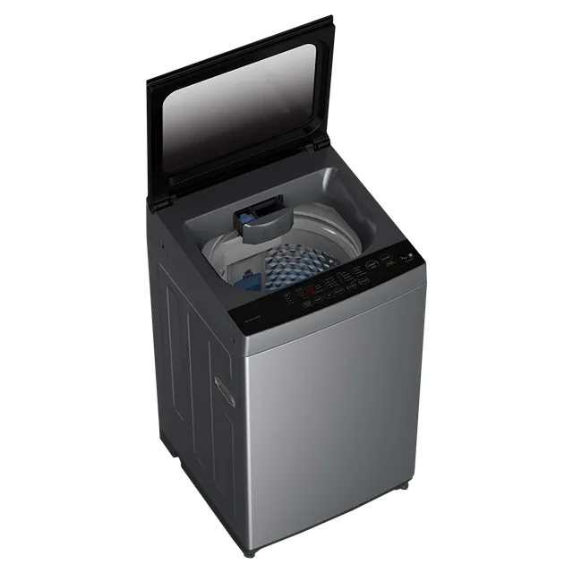 TOSHIBA 7 kg 5 Star Fully Automatic Top Load Washing Machine (AW-K801A-IND(SG), Memory Function, Silver)