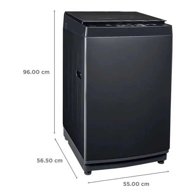 TOSHIBA 9 kg 5 Star Inverter Fully Automatic Top Load Washing Machine (AW-DJ1000F-IND, i-Clean Function, Silver)