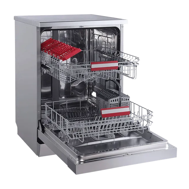Toshiba 14 Place Settings (DW-14F1IN(S)-2, Silver)
