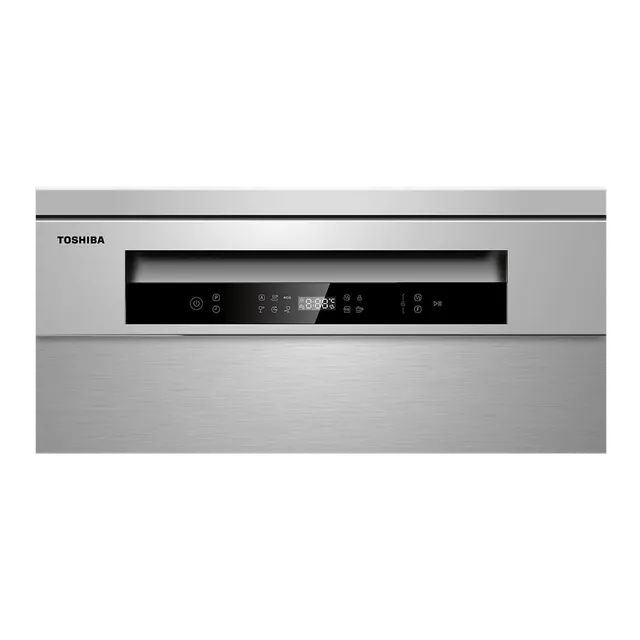 Toshiba 14 Place Settings (DW-14F1IN(S)-2, Silver)