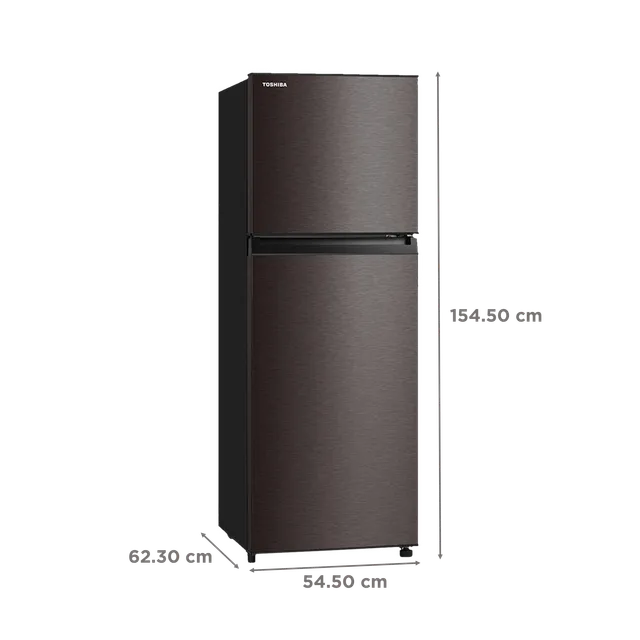GR-RT302WE-PMI(37) ,Toshiba, Frost Free ,252 L, Real Inverter,2 Star, Satin Grey (open Box Like New)