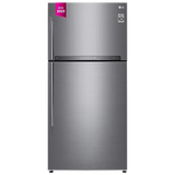 LG 592 L Frost Free Double Door 1 Star Refrigerator (Platinum Silver 3, GR-H812HLHM)