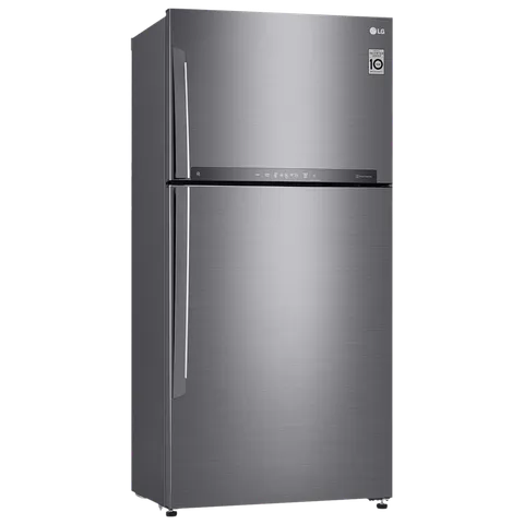 LG 592 L Frost Free Double Door 1 Star Refrigerator (Platinum Silver 3, GR-H812HLHM)